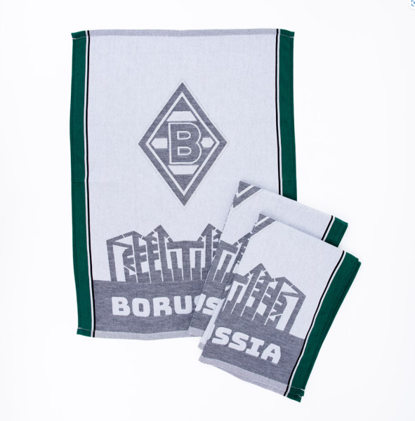 Borussia Mönchengladbach - Geschirrhandtücher 3er Set